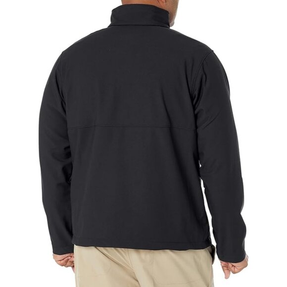 Columbia Men's Ascender Softshell Front-zip Jacket 5X MSRP $130 Black New - Picture 2 of 15